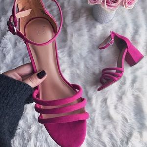 Pink sandals